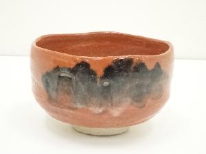 佐々木松楽造　赤楽茶碗